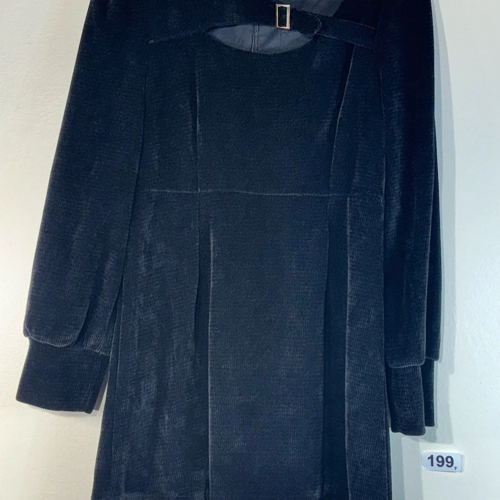 Cocoblanc Kids Elegant Black‎ Corduroy Dress Size L